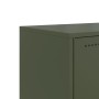 Mueble para TV de acero verde oliva 100,5x39x60,5 cm en Muebles TV | Comprar online en Foru.es