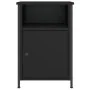 Mesitas de noche 2 uds madera contrachapada negro 40x42x60 cm de vidaXL, Mesitas de noche - Ref: Foro24-825914, Precio: 81,28...