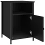 Mesitas de noche 2 uds madera contrachapada negro 40x42x60 cm de vidaXL, Mesitas de noche - Ref: Foro24-825914, Precio: 81,28...