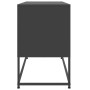 Mueble para TV de acero negro 100,5x39x60,5 cm en Muebles TV | Comprar online en Foru.es