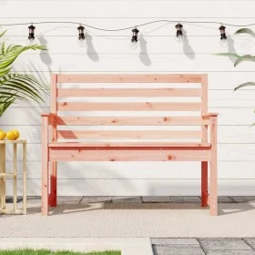 Banco de jardín madera maciza abeto de Douglas 109x48x91,5 cm de vidaXL, Bancos de jardín - Ref: Foro24-824065, Precio: 85,05...