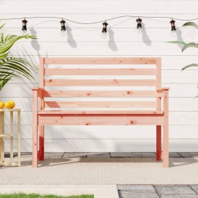 Banco de jardín madera maciza abeto de Douglas 109x48x91,5 cm de vidaXL, Bancos de jardín - Ref: Foro24-824065, Precio: 86,22...