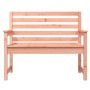 Banco de jardín madera maciza abeto de Douglas 109x48x91,5 cm de vidaXL, Bancos de jardín - Ref: Foro24-824065, Precio: 86,22...