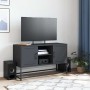 Mueble para TV de acero gris antracita 100,5x39x60,5 cm en Muebles TV | Comprar online en Foru.es