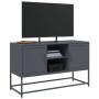 Mueble para TV de acero gris antracita 100,5x39x60,5 cm en Muebles TV | Comprar online en Foru.es