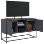 Mueble para TV de acero gris antracita 100,5x39x60,5 cm en Muebles TV | Comprar online en Foru.es