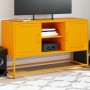 Mueble para TV de acero amarillo mostaza 100,5x39x60,5 cm en Muebles TV | Comprar online en Foru.es