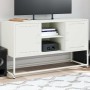 Mueble para TV de acero blanco 100,5x39x60,5 cm en Muebles TV | Comprar online en Foru.es