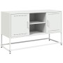 Mueble para TV de acero blanco 100,5x39x60,5 cm en Muebles TV | Comprar online en Foru.es