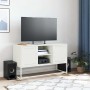 Mueble para TV de acero blanco 100,5x39x60,5 cm en Muebles TV | Comprar online en Foru.es
