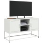 Mueble para TV de acero blanco 100,5x39x60,5 cm en Muebles TV | Comprar online en Foru.es