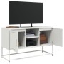 Mueble para TV de acero blanco 100,5x39x60,5 cm en Muebles TV | Comprar online en Foru.es