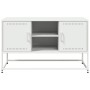 Mueble para TV de acero blanco 100,5x39x60,5 cm en Muebles TV | Comprar online en Foru.es