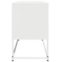 Mueble para TV de acero blanco 100,5x39x60,5 cm en Muebles TV | Comprar online en Foru.es