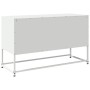 Mueble para TV de acero blanco 100,5x39x60,5 cm en Muebles TV | Comprar online en Foru.es
