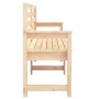 Banco de jardín madera maciza de pino 159,5x48x91,5 cm de vidaXL, Bancos de jardín - Ref: Foro24-824067, Precio: 117,61 €, De...