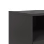 Mueble para TV de acero negro 100,5x39x60,5 cm en Muebles TV | Comprar online en Foru.es