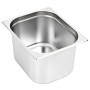 Bandejas Gastronorm 2 unidades GN 1/2 200 mm acero inoxidable de vidaXL, Cubetas para mesas de vapor - Ref: Foro24-50890, Pre...