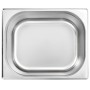 Bandejas Gastronorm 2 unidades GN 1/2 200 mm acero inoxidable de vidaXL, Cubetas para mesas de vapor - Ref: Foro24-50890, Pre...