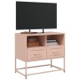 Mueble para TV de acero rosa 68x39x60,5 cm en Muebles TV | Comprar online en Foru.es
