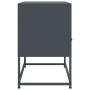 Mueble para TV de acero gris antracita 68x39x60,5 cm en Muebles TV | Comprar online en Foru.es