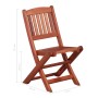Sillas de comedor infantiles 2 uds madera maciza eucalipto de vidaXL, Sillas de jardín - Ref: Foro24-45583, Precio: 71,69 €, ...
