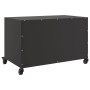 Mueble de TV acero negro 68x39x43,5 cm en Muebles TV | Comprar online en Foru.es