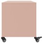 Mueble para TV acero laminado en frío rosa 68x39x43,5 cm en Muebles TV | Comprar online en Foru.es