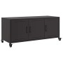 Mueble para TV acero negro 100,5x39x43,5 cm en Muebles TV | Comprar online en Foru.es