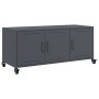 Mueble de TV acero gris antracita 100,5x39x43,5 cm en Muebles TV | Comprar online en Foru.es