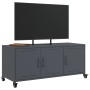 Mueble de TV acero gris antracita 100,5x39x43,5 cm en Muebles TV | Comprar online en Foru.es