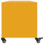Mueble de TV de acero amarillo mostaza 100,5x39x43,5 cm en Muebles TV | Comprar online en Foru.es