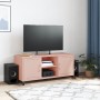 Mueble de TV acero rosa 100,5x39x43,5 cm en Muebles TV | Comprar online en Foru.es