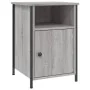 Mesitas de noche 2 uds madera contrachapada gris 40x42x60 cm de vidaXL, Mesitas de noche - Ref: Foro24-825920, Precio: 73,74 ...