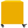 Mueble de TV de acero amarillo mostaza 100,5x39x43,5 cm en Muebles TV | Comprar online en Foru.es