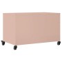 Mueble de TV acero rosa 68x39x43,5 cm en Muebles TV | Comprar online en Foru.es