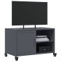 Mueble de TV acero gris antracita 68x39x43,5 cm en Muebles TV | Comprar online en Foru.es