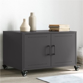 Mesa de centro acero negro 68x50x43,5 cm en Mesas de centro | Comprar online en Foru.es