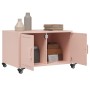 Mesa de centro acero rosa 68x50x43,5 cm en Mesas de centro | Comprar online en Foru.es
