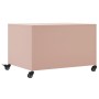 Mesa de centro acero rosa 68x50x43,5 cm en Mesas de centro | Comprar online en Foru.es
