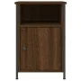 Mesitas de noche 2 uds contrachapada roble marrón 40x42x60 cm de vidaXL, Mesitas de noche - Ref: Foro24-825922, Precio: 49,21...