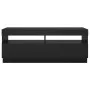 Mueble de TV con luces LED negro 100x35x40 cm de vidaXL, Muebles TV - Ref: Foro24-804455, Precio: 72,29 €, Descuento: %