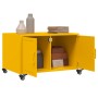 Mesa de centro acero amarillo mostaza 68x50x43,5 cm en Mesas de centro | Comprar online en Foru.es