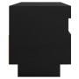 Mueble de TV con luces LED negro 100x35x40 cm de vidaXL, Muebles TV - Ref: Foro24-804455, Precio: 69,74 €, Descuento: %