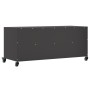 Mueble de TV acero negro 100,5x39x43,5 cm en Muebles TV | Comprar online en Foru.es