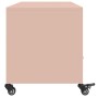 Mueble de TV acero rosa 100,5x39x43,5 cm en Muebles TV | Comprar online en Foru.es
