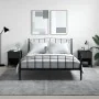 Mesitas de noche 2 uds madera de ingeniería negro 40x42x50 cm de vidaXL, Mesitas de noche - Ref: Foro24-825934, Precio: 74,78...