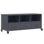Mueble de TV acero gris antracita 100,5x39x43,5 cm en Muebles TV | Comprar online en Foru.es