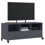 Mueble de TV acero gris antracita 100,5x39x43,5 cm en Muebles TV | Comprar online en Foru.es