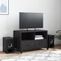 Mueble de TV acero negro 68x39x43,5 cm en Muebles TV | Comprar online en Foru.es